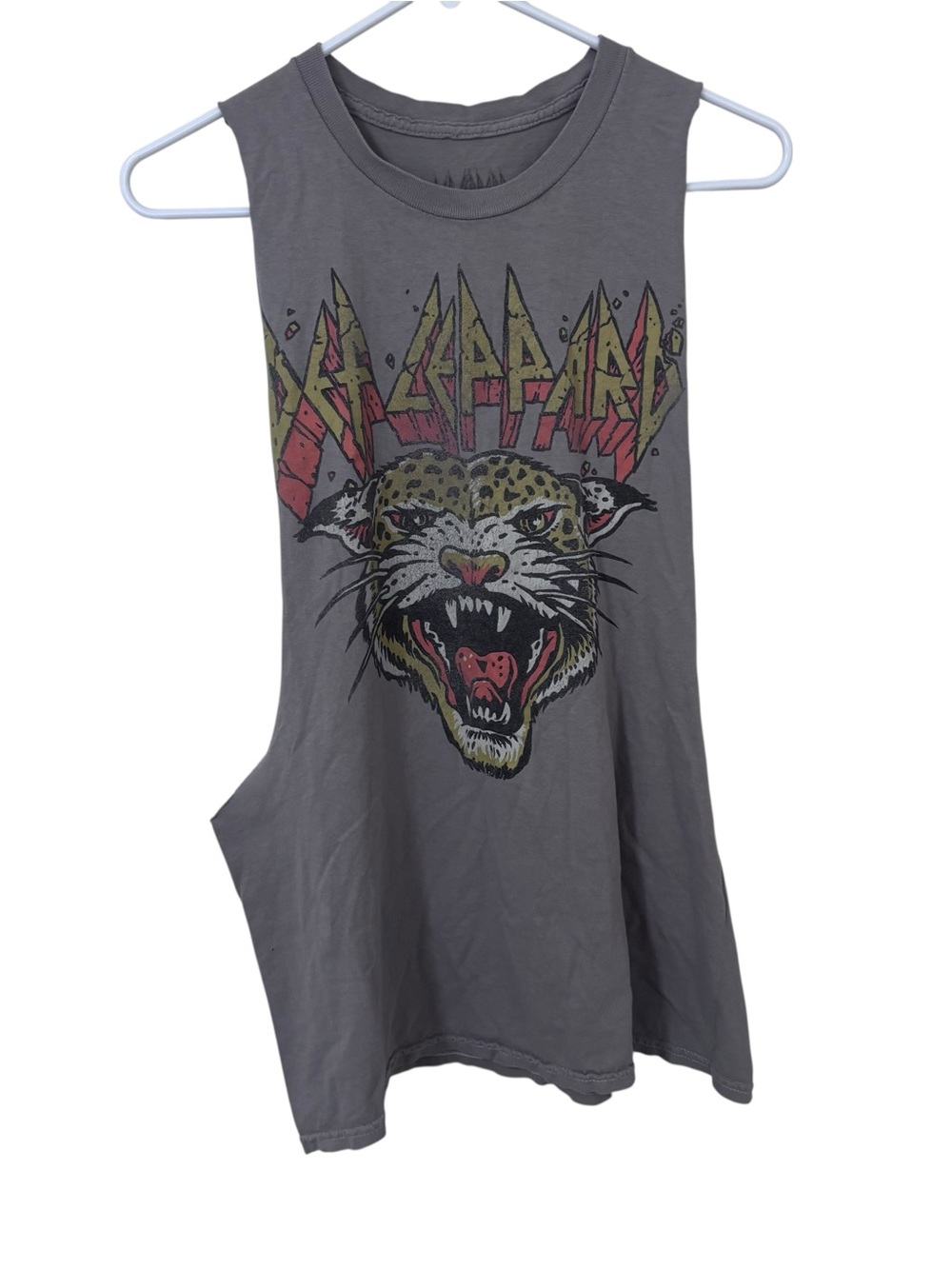Def Leppard High n’ dry 1981 tour Muscle Tee tank top size Medium